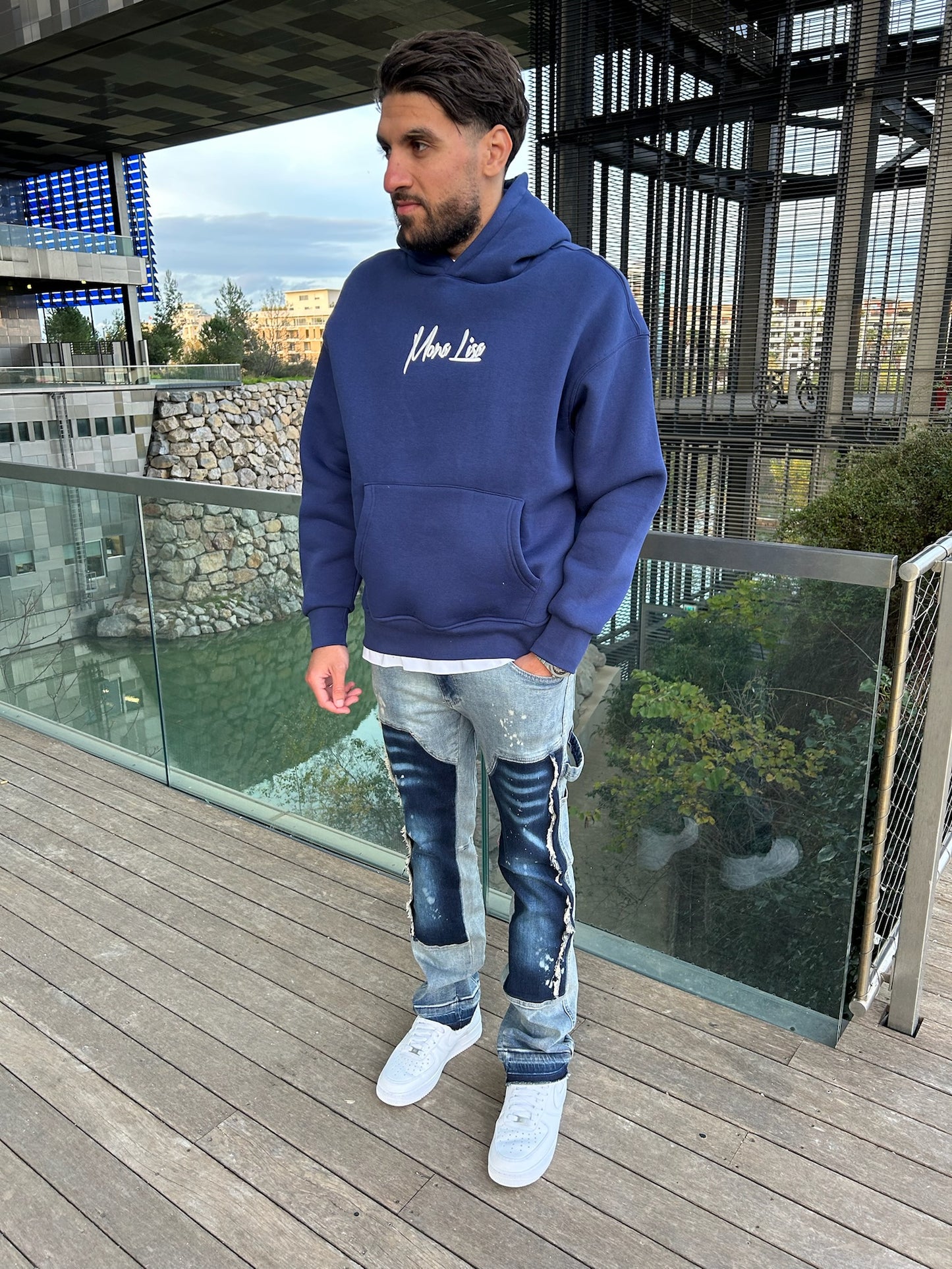 SWEAT MONA BLEU