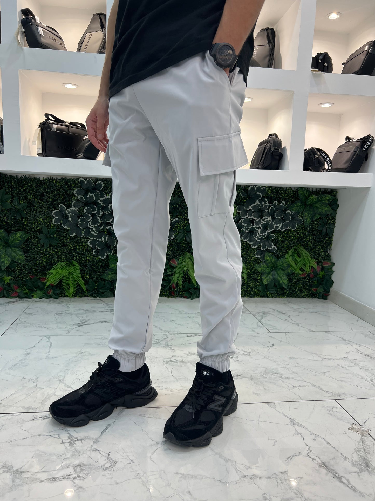 CARGO SQUARE GRIS