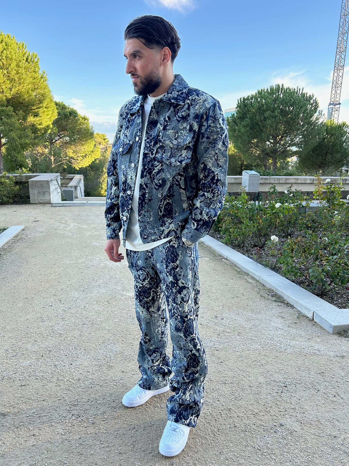ENSEMBLE GARDEN BLEU