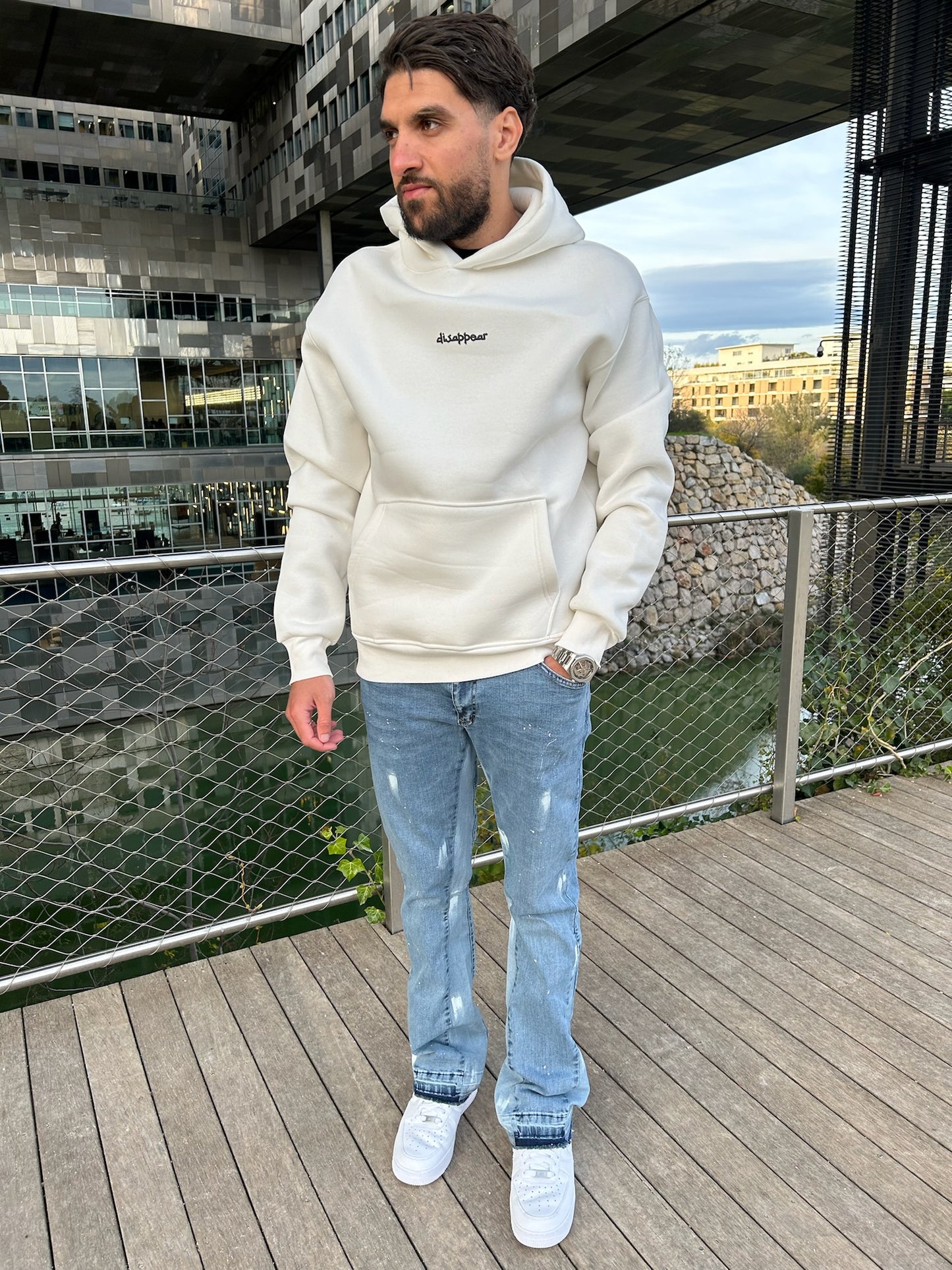 SWEAT DISAPPEAR BLANC