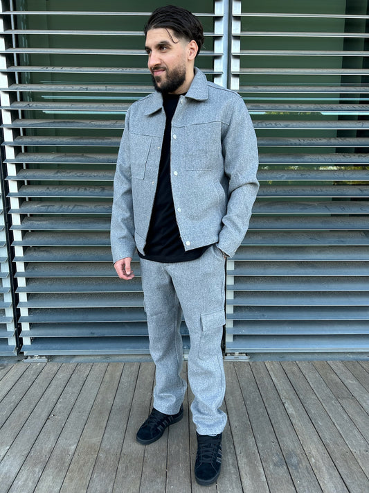 ENSEMBLE HOOD GRIS