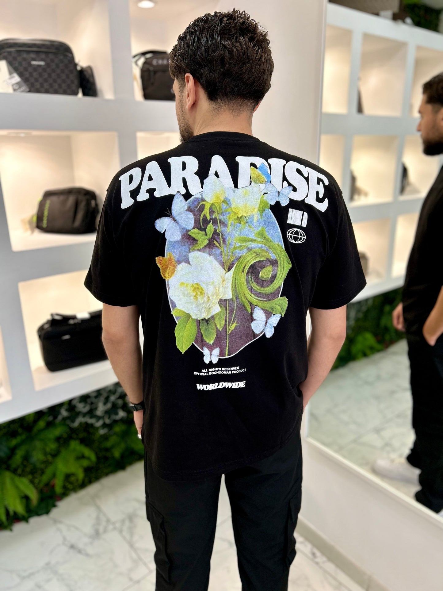 T-SHIRT PARADISE NOIR