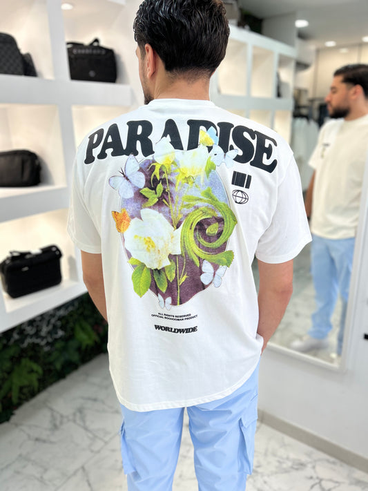 T-SHIRT PARADISE ECRU