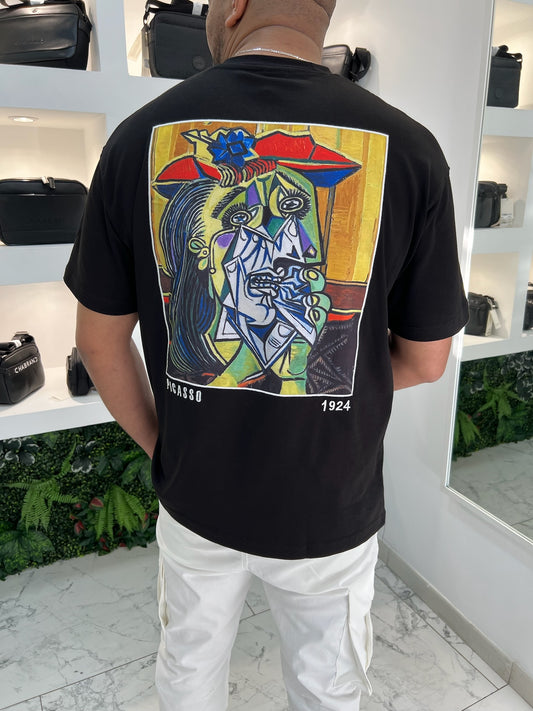 T-SHIRT PICASSO NOIR